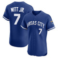 vanessashop Kansas City Royals #7 Bobby Witt Jr. Royal  Alternate 2 Elite Player Jersey