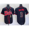 vanessashop Cincinnati Reds #9 Matt McLain Number Black  2023 City Connect Cool Base Stitched Jersey 2