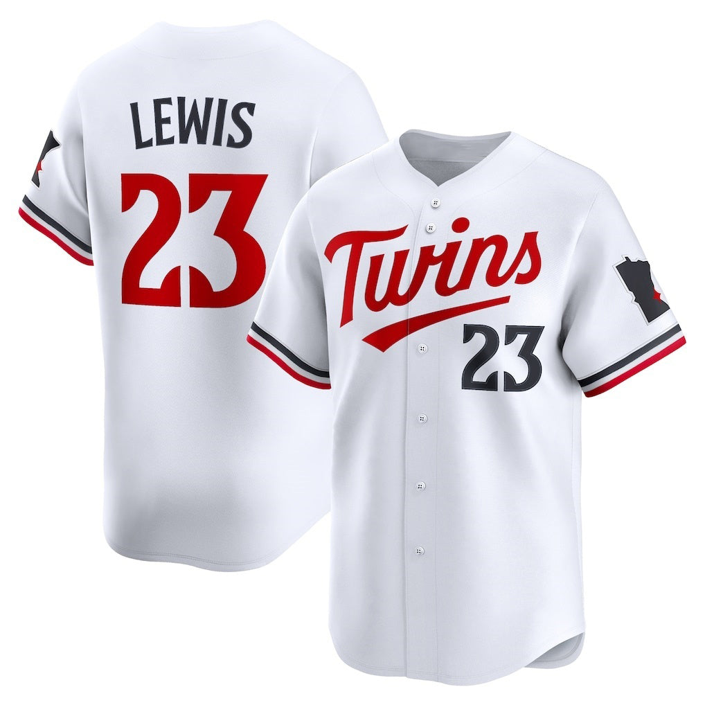 vanessashop Minnesota Twins #23 Royce Lewis White  Home Limited Player Jersey