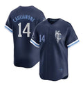 vanessashop Kansas City Royals #14 Jac Caglianone Navy  City Connect Limited Stitched Jersey