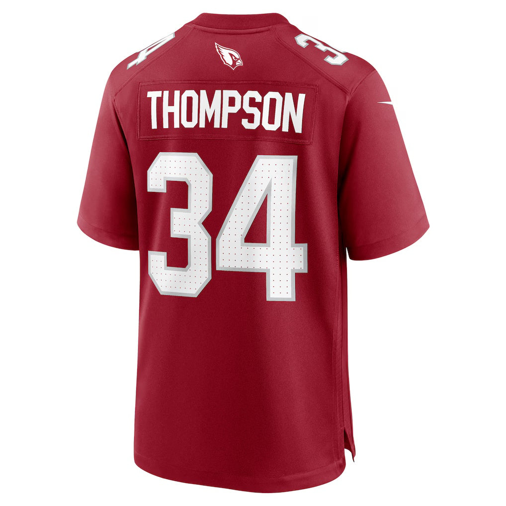 Vanessashop A.Cardinals #34 Jalen Thompson Cardinal Team Game Jersey