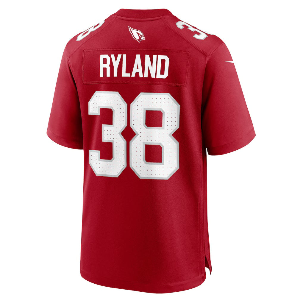Vanessashop A.Cardinals #38 Chad Ryland Cardinal Team Game Jersey