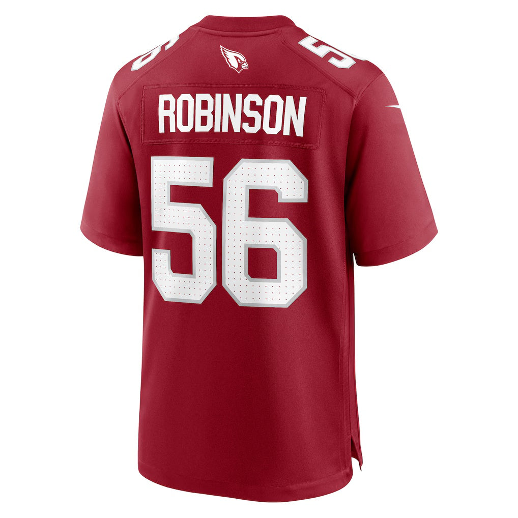 Vanessashop A.Cardinals #56 Darius Robinson Cardinal Player Game Jersey