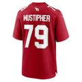 Vanessashop A.Cardinals #79 PJ Mustipher Cardinal Team Game Jersey