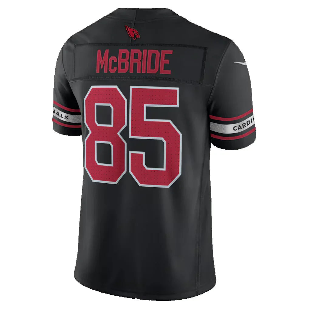 A.Cardinals #85 Trey McBride Black Vanessashop Alternate Vapor F.U.S.E. Stitched Limited Stitched Jerseys