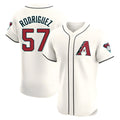 Vanessashop A.Diamondbacks #57 Eduardo Rodriguez Player Cream Elite Home Stitched Jersey