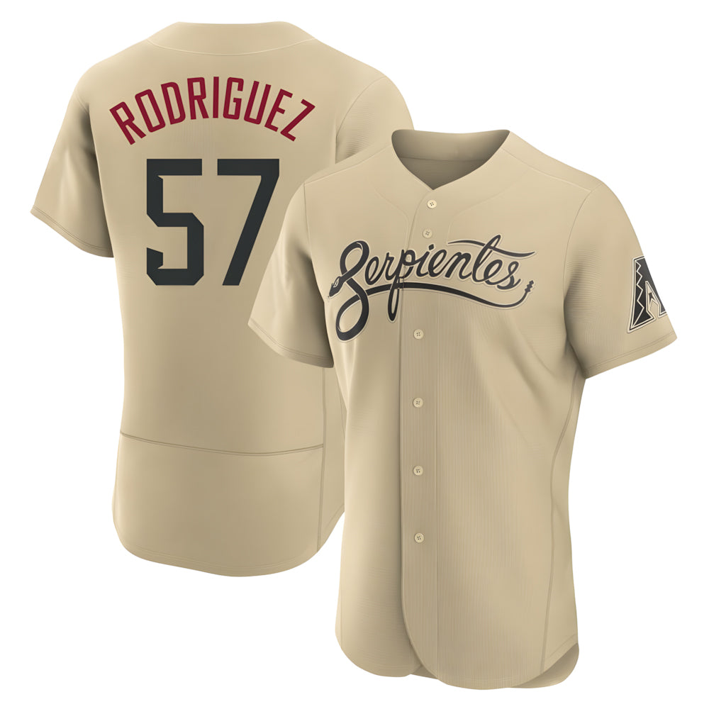 Vanessashop A.Diamondbacks #57 Eduardo Rodriguez Player Gold 2026 City Connect Stitched Jersey
