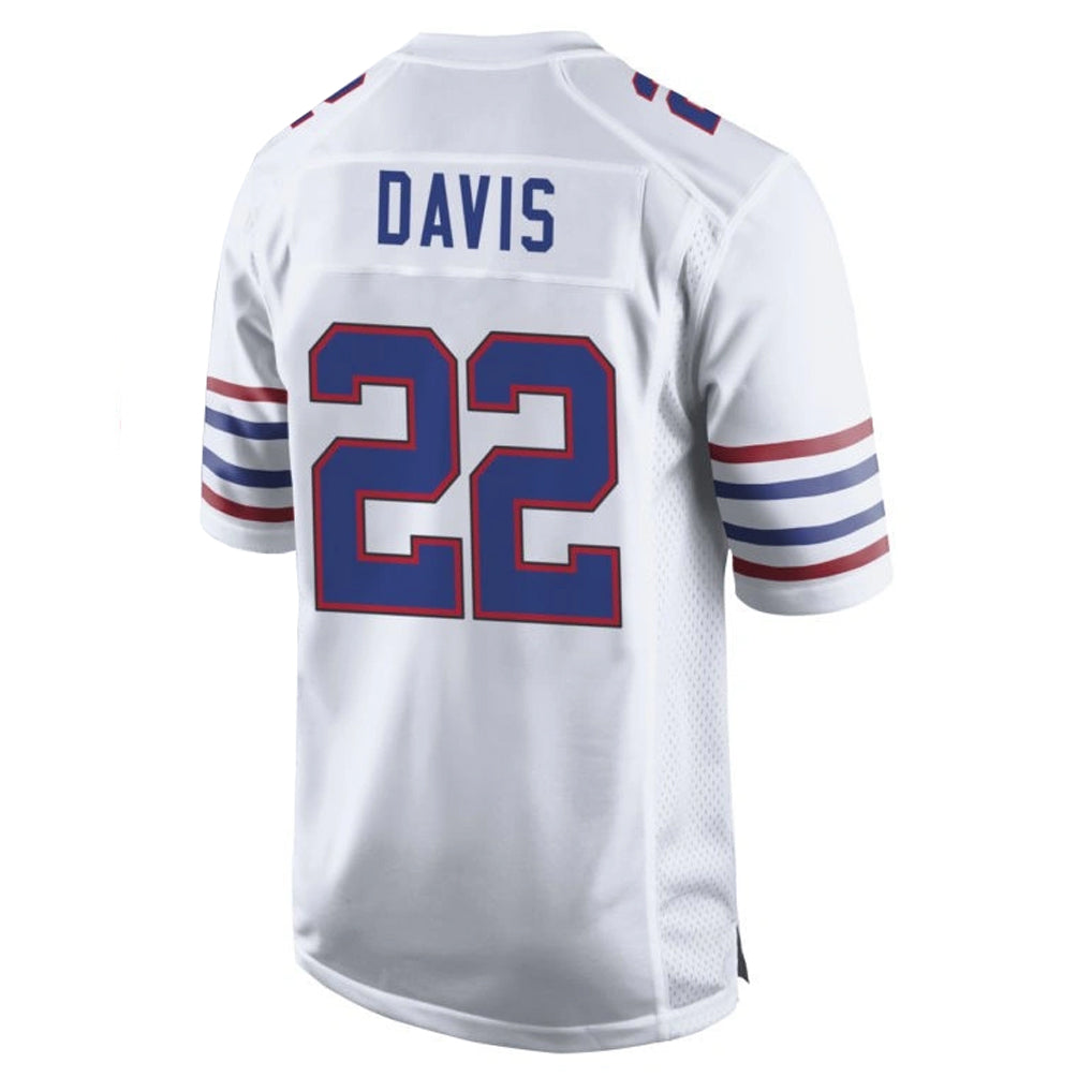 Vanessashop B.Bills #22 Ray Davis Player White Alternate Limited Home Game Stitched Jerseys