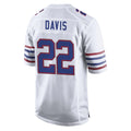 Vanessashop B.Bills #22 Ray Davis Player White Alternate Limited Home Game Stitched Jerseys
