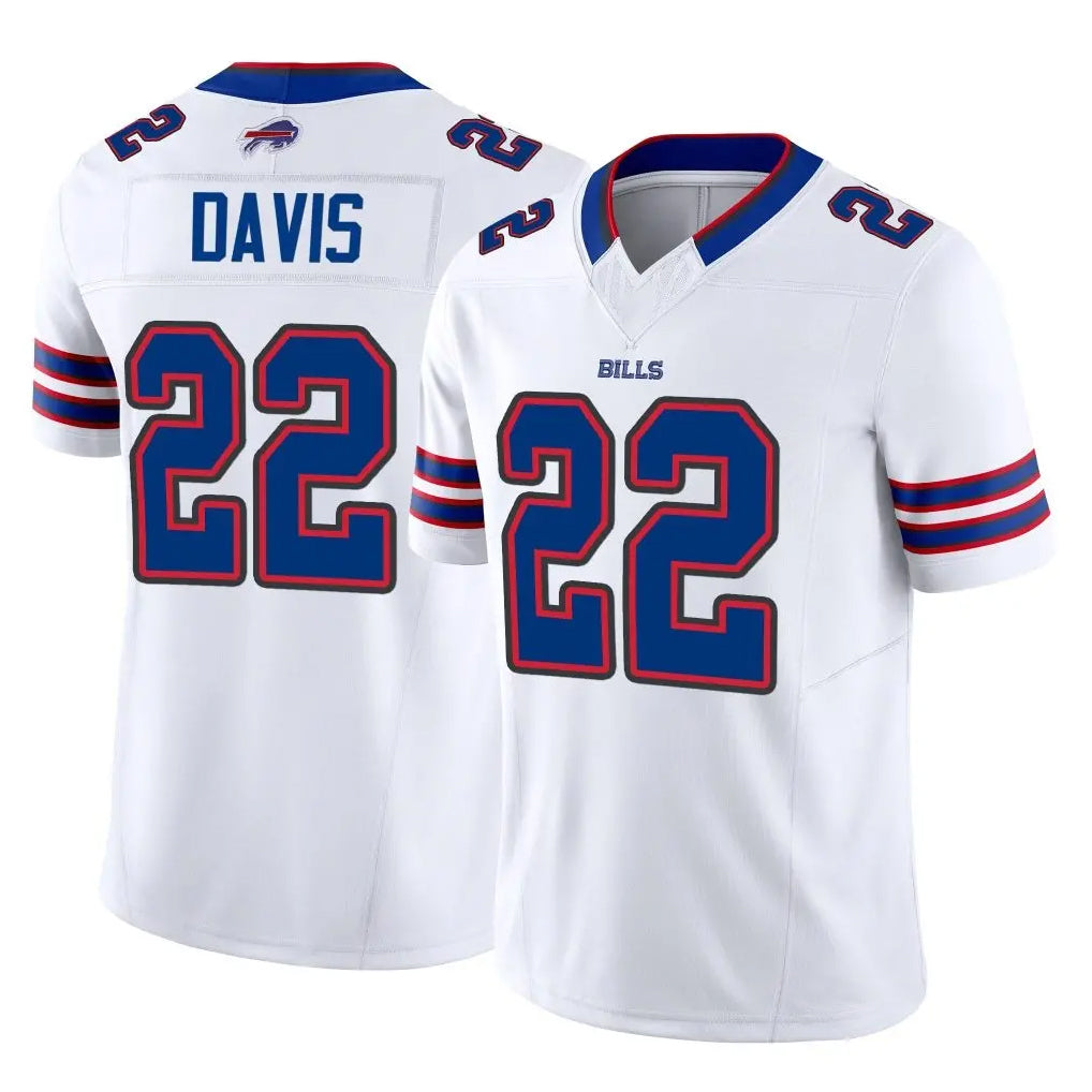 Vanessashop B.Bills #22 Ray Davis Player White Vapor F.U.S.E. Limited Stitched Jerseys
