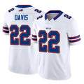 Vanessashop B.Bills #22 Ray Davis Player White Vapor F.U.S.E. Limited Stitched Jerseys