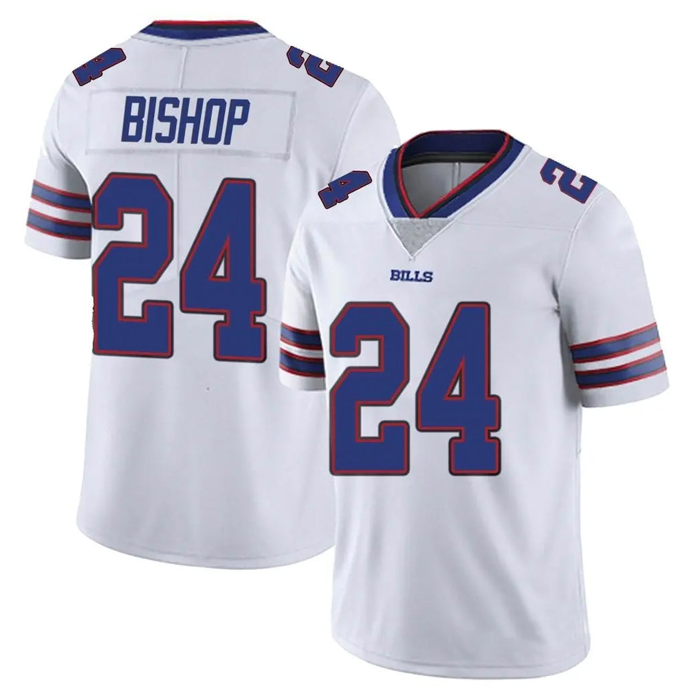 Vanessashop B.Bills #24 Cole Bishop Player White Vapor Untouchable Limited Stitched Jerseys