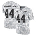 Vanessashop B.Bills #44 Joe Andreessen Player Arctic Camo Salute to Service Limited Stitched Jerseys