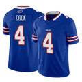 Vanessashop B.Bills #4 James Cook III Player Royal Vapor F.U.S.E. Limited Home Game Stitched Jerseys