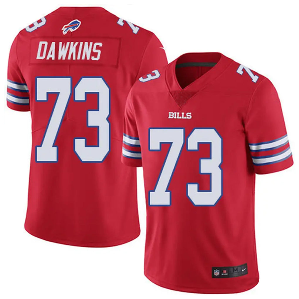 Vanessashop B.Bills #73 Dion Dawkins Player Red Vapor Untouchable Limited Stitched Jerseys