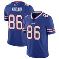 Vanessashop B.Bills #86 Dalton Kincaid Player Royal Vapor Untouchable Limited Stitched Jerseys