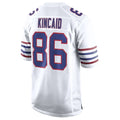 Vanessashop B.Bills #86 Dalton Kincaid Player White Alternate Game Stitched Jerseys
