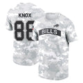 Vanessashop B.Bills #88 Dawson Knox Player Arctic Camo Salute to Service T-Shirt Hoodies Stitched Jerseys