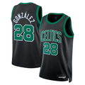 Vanessashop B.Celtics #28 Hugo Gonz¨¢lez Black Swingman Jerseys - Statement Edition