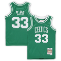 Vanessashop B.Celtics #33 Larry Bird Mitchell & Ness Kelly Green 198586 Hardwood Classics Throwback Team Jerseys