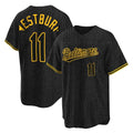 Vanessashop B.Orioles #11 Jordan Westburg Player Black Snake Skin City Home Game Stitched Jerseys