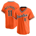 Vanessashop B.Orioles #11 Jordan Westburg Player Orange T-shirt Limited Home Game Stitched Jerseys
