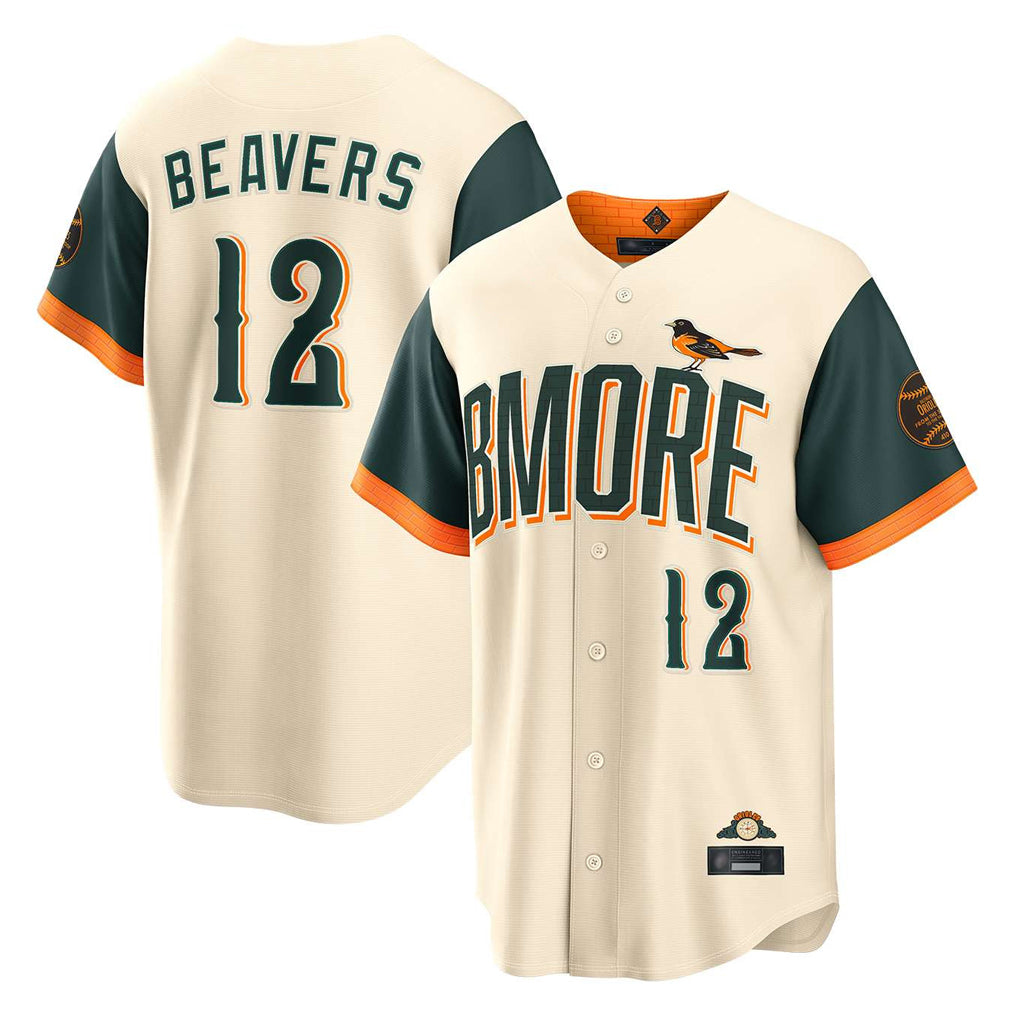 Vanessashop B.Orioles #12 Dylan Beavers Player Cream 2026 City Connect Home Game Stitched Jerseys