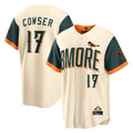Vanessashop B.Orioles #17 Colton Cowser Player Cream 2026 City Connect Home Game Stitched Jerseys