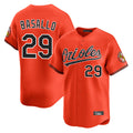 Vanessashop B.Orioles #29 Samuel Basallo Player Orange Limited Home Game Stitched Jerseys