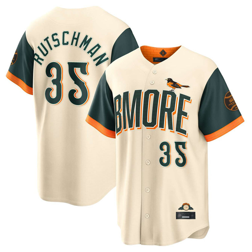 Vanessashop B.Orioles #35 Adley Rutschman Cream 2026 City Connect Home Game Stitched Jerseys