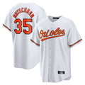 Vanessashop B.Orioles #35 Adley Rutschman White Home Game Stitched Jerseys