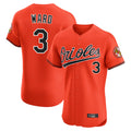 Vanessashop B.Orioles #3 Taylor Ward Player Orange Limited Elite Home Game Stitched Jerseys