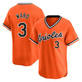 Vanessashop B.Orioles #3 Taylor Ward Player Orange T-shirt Limited Home Game Stitched Jerseys