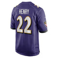 Vanessashop B.Ravens #22 Derrick Henry Player Purple Alternate Home Game Stitched Jerseys