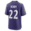 Vanessashop B.Ravens #22 Derrick Henry Player Purple Home Game Stitched Jerseys
