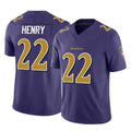 Vanessashop B.Ravens #22 Derrick Henry Player Purple Limited Home Game Stitched Jerseys
