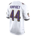 Vanessashop B.Ravens #44 Marlon Humphrey Player White Alternate Home Game Stitched Jerseys
