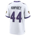 Vanessashop B.Ravens #44 Marlon Humphrey Player White Home Game Stitched Jerseys