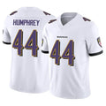 Vanessashop B.Ravens #44 Marlon Humphrey Player White Vapor F.U.S.E. Limited Home Game Stitched Jerseys