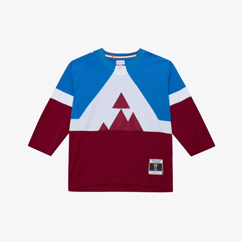 Vanessashop C.Avalanche Cale Makar Mitchell & Ness Blue 2020 Power Play Jerseys