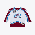 Vanessashop C.Avalanche Patrick Roy Mitchell & Ness White 1995 Power Play Jerseys