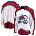 Vanessashop C.Avalanche White Away Breakaway Jerseys