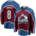 Vanessashop C.Avalanche #8 Cale Makar Maroon  Home Breakaway Player Jerseys