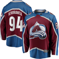 Vanessashop C.Avalanche #94 Joel Kiviranta Maroon Home Premier Breakaway Player Jerseys