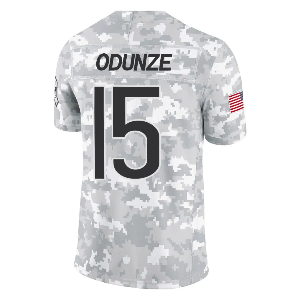 C.Bears #15 Rome Odunze Player Arctic Camo Vanessashop Salute to Service Limited Stitched Jerseys