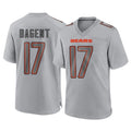C.Bears #17 Tyson Bagent Player Gray Vanessashop Atmosphere Fashion Game Stitched Jerseys