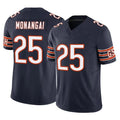 Vanessashop C.Bears #25 Kyle Monangai Player Navy Vapor F.U.S.E. Limited Home Game Stitched Jerseys