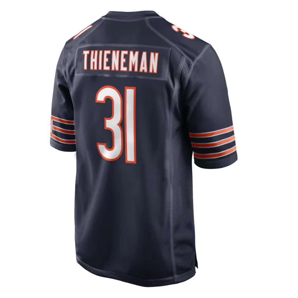 Vanessashop C.Bears #31 Dillon Thieneman Player Navy Home Game Stitched Jerseys