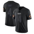 Vanessashop C.Bears #4 D'Andre Swift Player Black Impact Limited Game Stitched Jersey