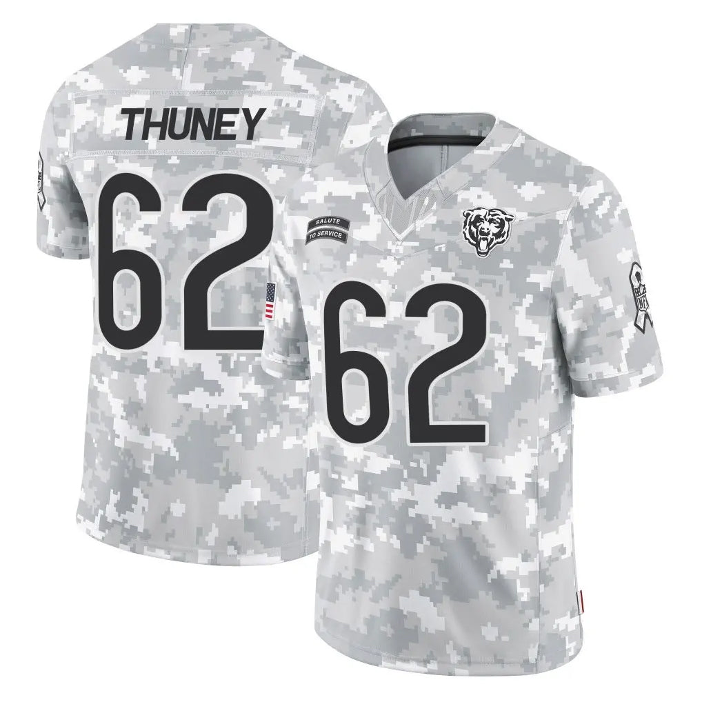 Vanessashop C.Bears #62 Joe Thuney Player Arctic Camo Salute to Service Limited Stitched Jerseys